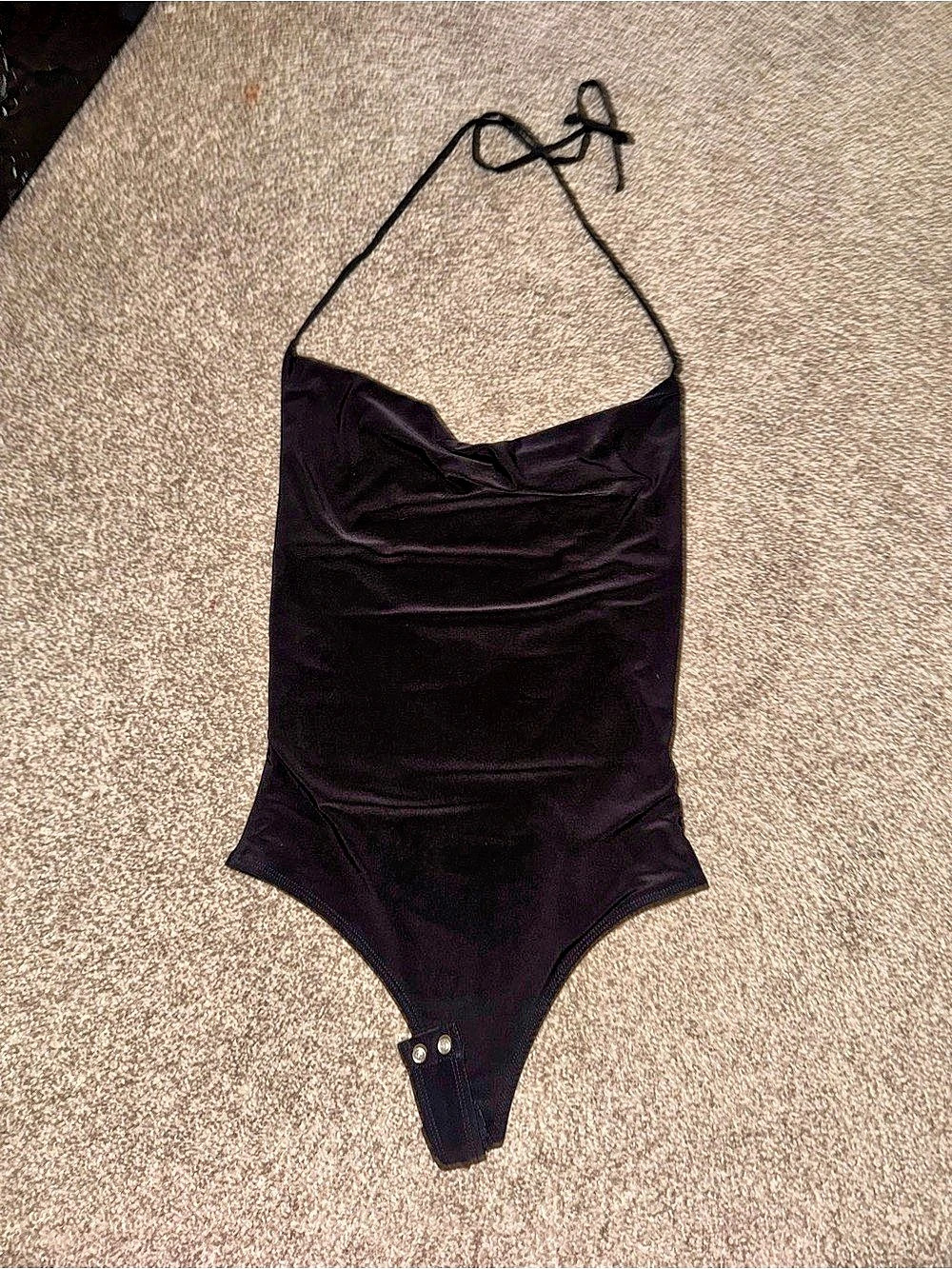 Forever 21 Black One-Piece bodysuit Like New